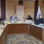 نشست مشترک رئیس دانشگاه با  نماینده مردم شریف شهرستان  مبارکه در مجلس شورای اسلامی