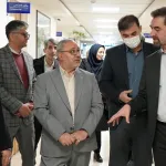 بازدید معاون اجرایی معاونت تحقیقات و فناوری وزارت بهداشت از دانشگاه به مناسبت هفته پژوهش