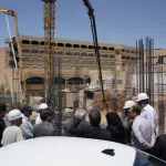 بازدید رییس دانشگاه از پروژه الزهرا