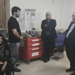 بازدید رئیس دانشگاه از مراکز خدمات جامع سلامت شبانه‌روزی باغبهادران و چرمهین شهرستان لنجان