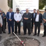 کلنگ‌زنی پروژه‌های خیر ساز اورژانس پیش بیمارستانی در شهرستان فلاورجان