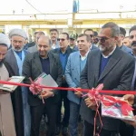 آیین افتتاح پانسیون پزشک و ماما در روستای مشهد کاوه شهرستان چادگان