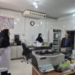بازدید مدیر کل حوزه وزارتی از مراکز حوزه سلامت شهرستان‌های چادگان و بویین‌میاندشت 