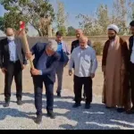 کلنگ احداث مرکز خدمات جامع سلامت دینان درچه، به زمین زده شد