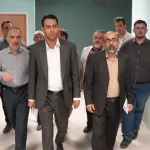 بازدید مدیرکل دفتر توسعه و منابع فیزیکی وزارت بهداشت از مرکز چشم ‌پزشکی فیض