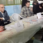 برپایی موکب خدمت دستگاه‌های اجرایی در گلستان شهدا