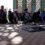 آیین غبارروبی مزار شهدای گمنام دانشگاه